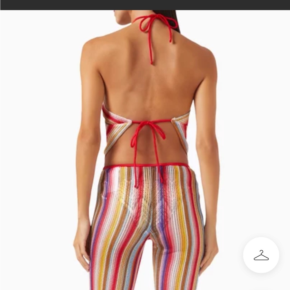 Missoni Multicolor Striped Knit Top - Picture 5 of 6